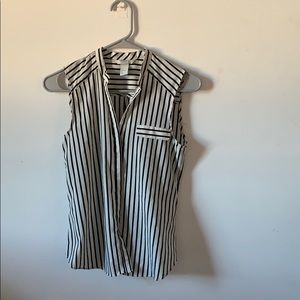 H&M Striped Button Up Shirt